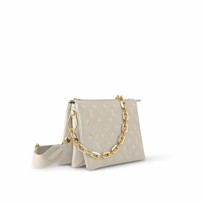 Louis Vuitton Coussin Bag Louis Vuitton M20842 Coussin PM Grey 8211 Louis Vuitton Handbag Store 8211 Women