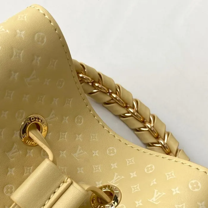 Louis Vuitton NeoNoe Bag Louis Vuitton M22599 Calfskin Yellow Nono BB 8211 Louis Vuitton Handbag Store 8211 Women