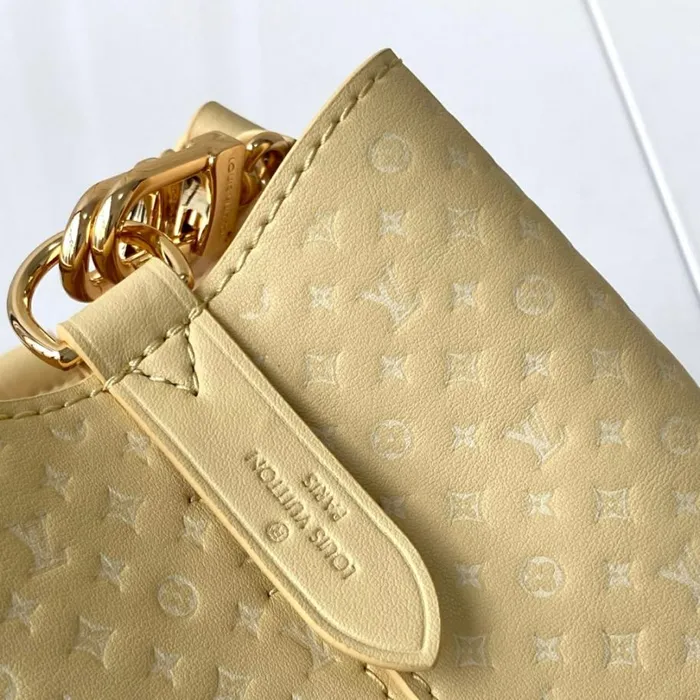 Louis Vuitton NeoNoe Bag Louis Vuitton M22599 Calfskin Yellow Nono BB 8211 Louis Vuitton Handbag Store 8211 Women