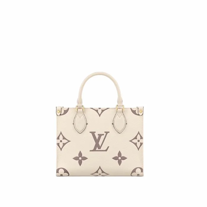 Louis Vuitton Onthego Bag Louis Vuitton Empreinte Monogram Giant Onthego PM M45654 Creme Bois De Rose 8211 Louis Vuitton Handbag Store 8211 Women Louis Vuitton Onthego Bag Louis Vuitton Empreinte Monogram Giant Onthego PM M45654 Creme Bois De Rose 8211 Louis Vuitton Handbag Store 8211 Women