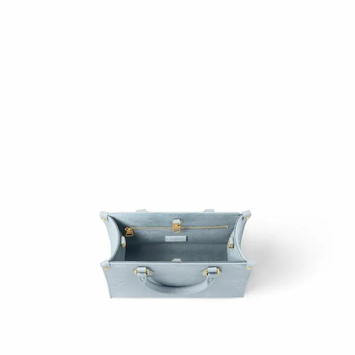 Louis Vuitton Onthego Bag Louis Vuitton M46840 OnTheGo PM Blue Hour 8211 Louis Vuitton Handbag Store 8211 Women