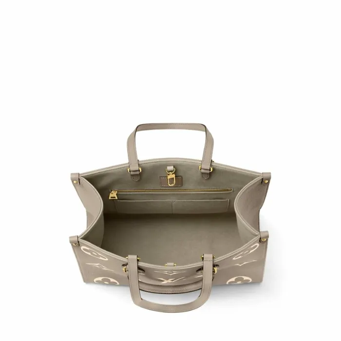 Louis Vuitton Onthego Bag Louis Vuitton OnTheGo MM M45494 Dove Cream 8211 Louis Vuitton Handbag Store 8211 Women
