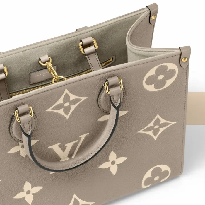 Louis Vuitton Onthego Bag Louis Vuitton OnTheGo MM M45494 Dove Cream 8211 Louis Vuitton Handbag Store 8211 Women
