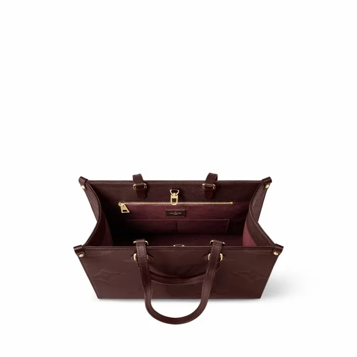 Louis Vuitton Onthego Bag Louis Vuitton OnTheGo MM M46601 Wine Red 8211 Louis Vuitton Handbag Store 8211 Women