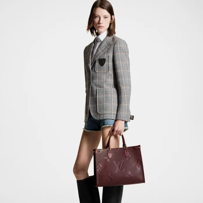 Louis Vuitton Onthego Bag Louis Vuitton OnTheGo MM M46601 Wine Red 8211 Louis Vuitton Handbag Store 8211 Women