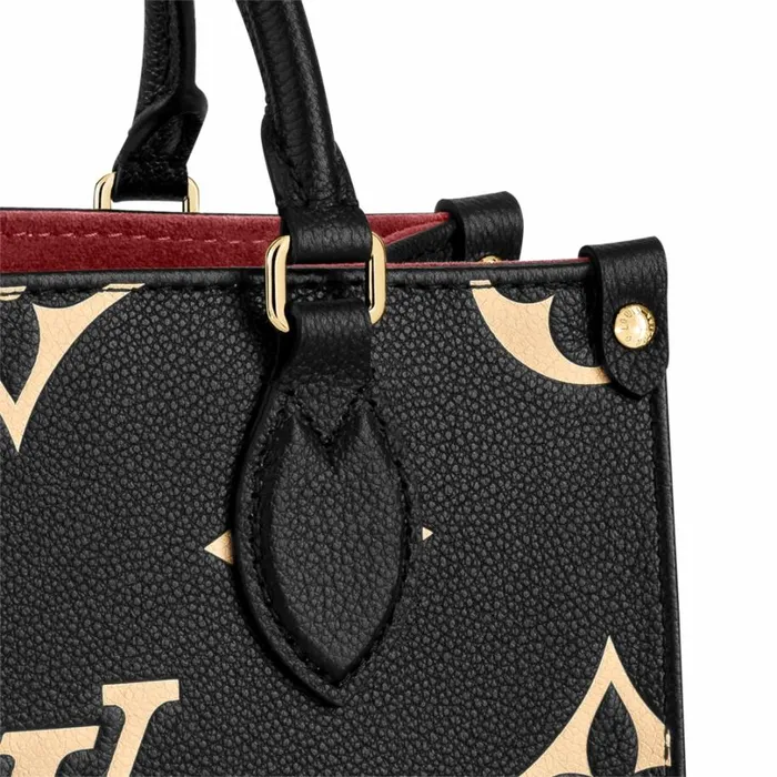Louis Vuitton Onthego Bag Louis Vuitton Onthego PM M45659 Black Beige 8211 Louis Vuitton Handbag Store 8211 Women