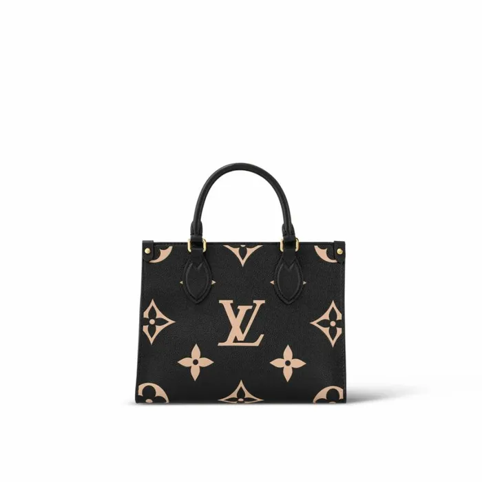 Louis Vuitton Onthego Bag Louis Vuitton Onthego PM M45659 Black Beige 8211 Louis Vuitton Handbag Store 8211 Women