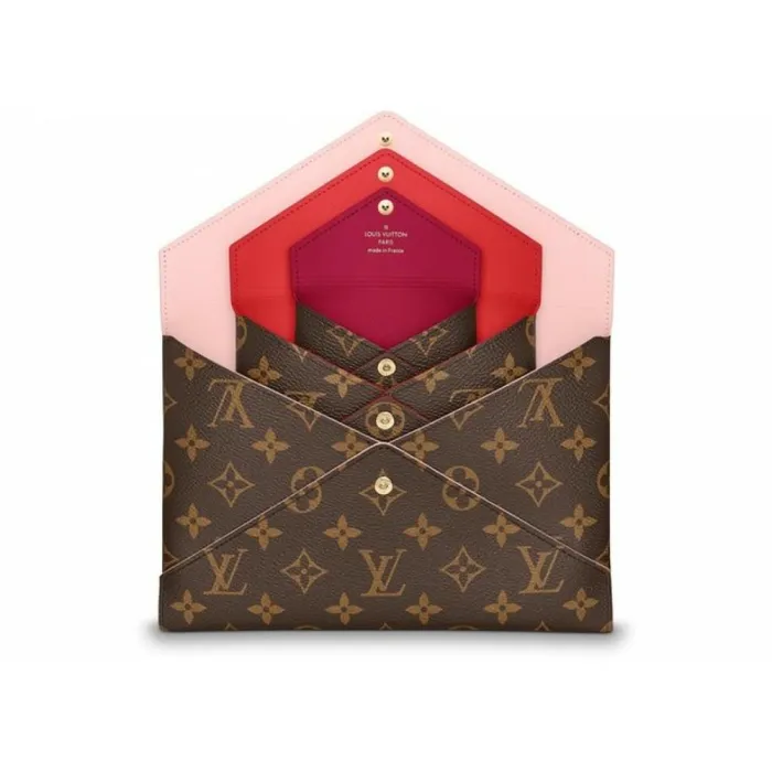 Louis Vuitton Shoulder and Totes Louis Vuitton M62034 Pochette Kirigami Monogram Brown 8211 Louis Vuitton Handbag Store 8211 Women