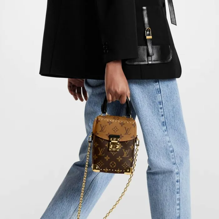 Louis Vuitton Shoulder and Totes Louis Vuitton Monogram M82465 Camera Box 8211 Louis Vuitton Handbag Store 8211 Women