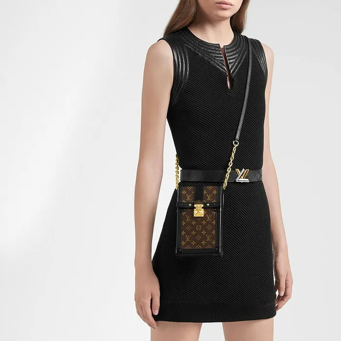 Louis Vuitton Trunk Bag Louis Vuitton M63913 Vertical Trunk Pochette 8211 Louis Vuitton Handbag Store 8211 Women
