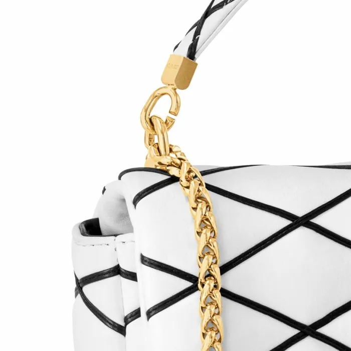 Louis Vuitton Twist Bag Louis Vuitton M22890 GO14 MM WhiteBlack 8211 Louis Vuitton Handbag Store 8211 Women