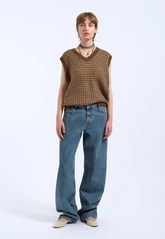 Lowen Vest 8211 Morel Mix Morel Mix Women Dr Denim Sweatshirts and Hoodies