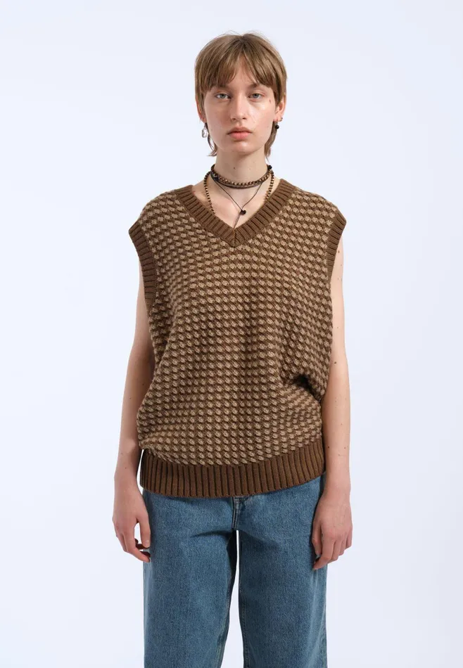 Lowen Vest 8211 Morel Mix Morel Mix Women Dr Denim Sweatshirts and Hoodies