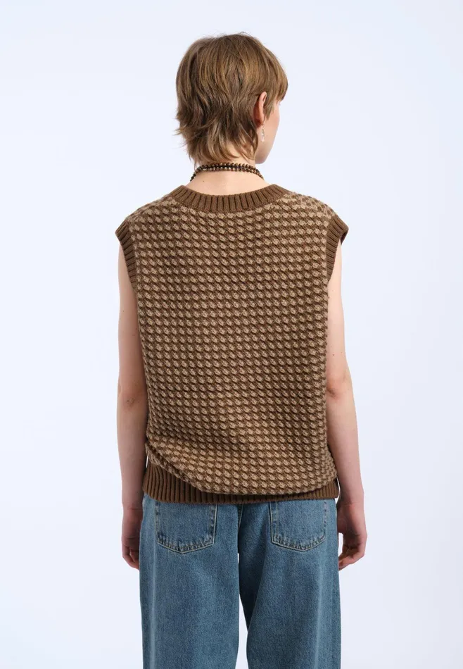 Lowen Vest 8211 Morel Mix Morel Mix Women Dr Denim Sweatshirts and Hoodies