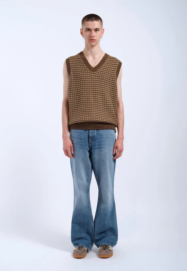Lowen Vest 8211 Morel Mix Morel Mix Women Dr Denim Sweatshirts and Hoodies