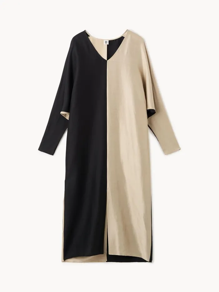 Lucine Silk Maxi Dress Black Women By Malene Birger Dresses