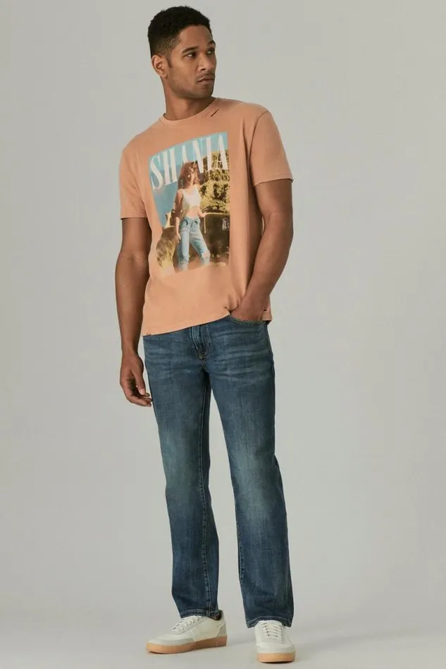 Lucky Brand 223 Straight Coolmax Stretch Jean Harrison Men Jeans