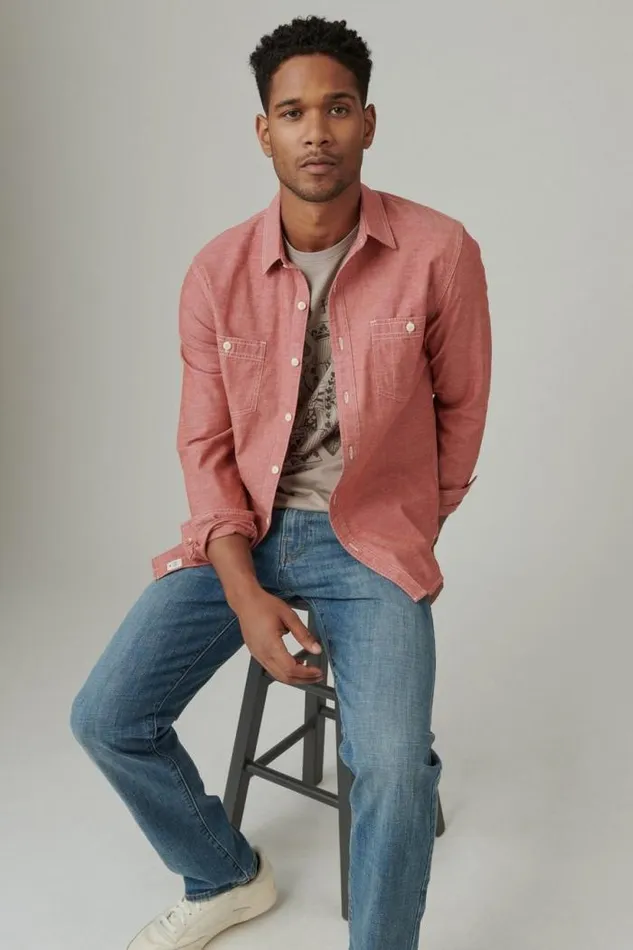 Lucky Brand 223 Straight Jean Rathbun Men Jeans