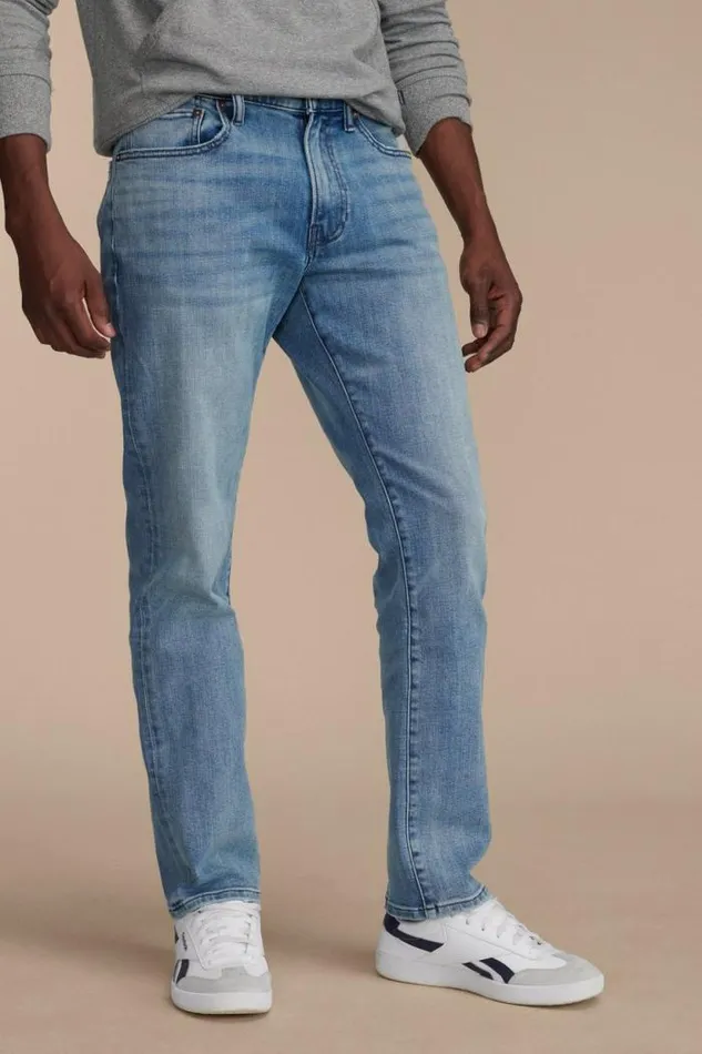 Lucky Brand 223 Straight Premium Coolmax Stretch Jean Polaris Men Jeans