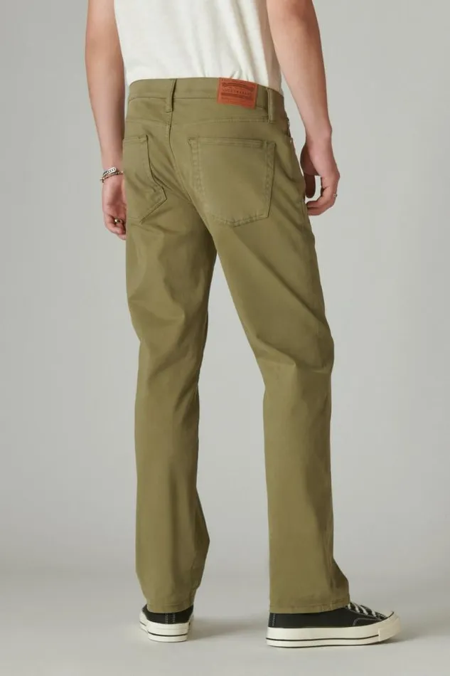 Lucky Brand 363 Straight Sateen Stretch Jean Sage Shadow Men Pants