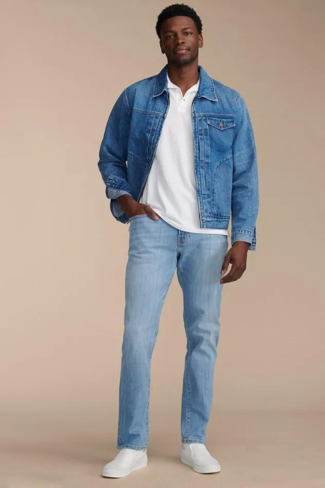 Lucky Brand 412 Athletic Slim Premium Coolmax Stretch Jean Montvale Men Jeans