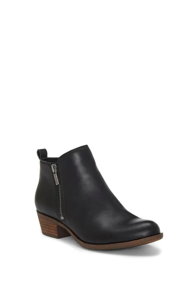 Lucky Brand Basel Bootie Black Women Shoes