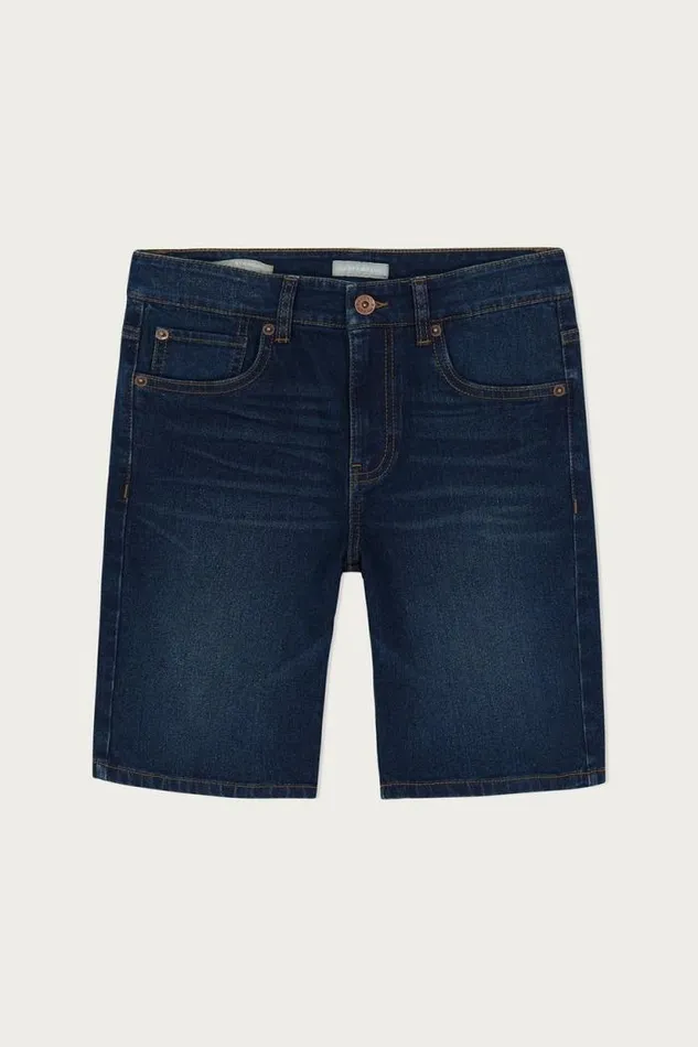 Lucky Brand Boys 5 Pocket Denim Short Light Blue Kids Boys