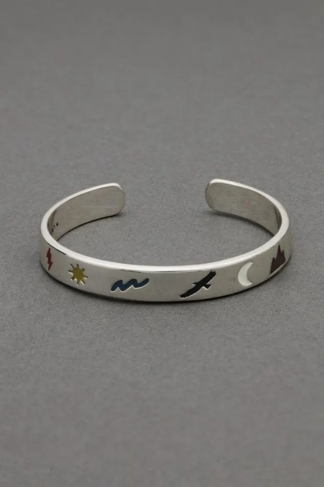 Lucky Brand Cuff Silver Men Jewelry