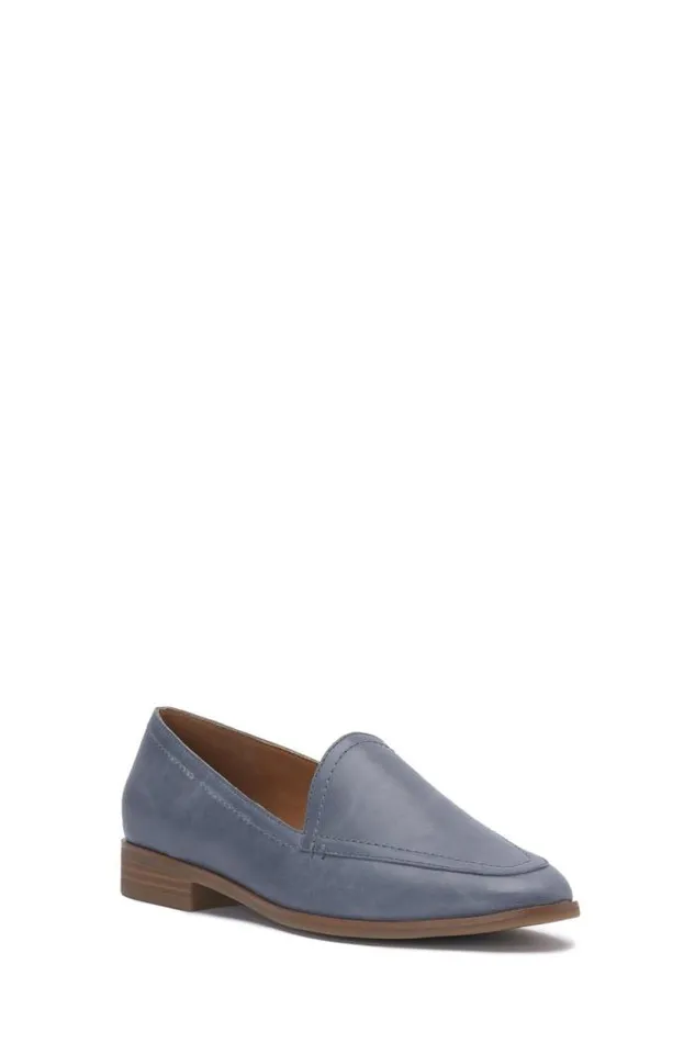 Lucky Brand Fiana Loafer Open Blueturquoise Women Shoes