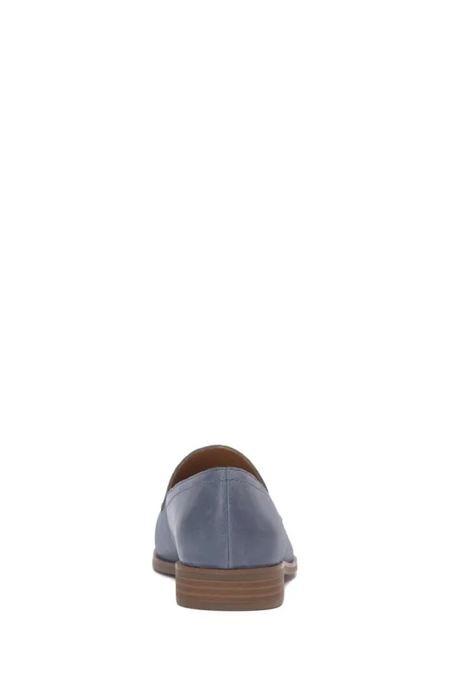 Lucky Brand Fiana Loafer Open Blueturquoise Women Shoes
