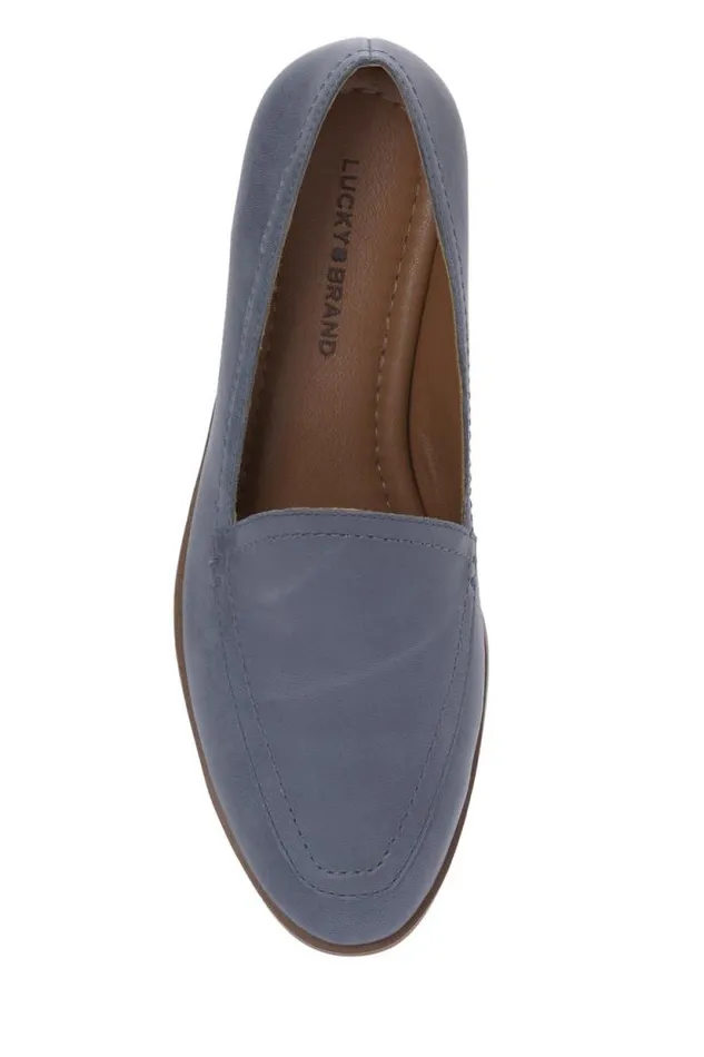 Lucky Brand Fiana Loafer Open Blueturquoise Women Shoes