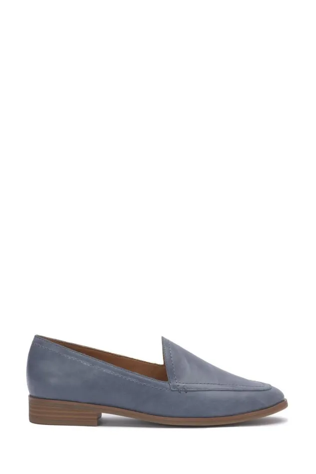 Lucky Brand Fiana Loafer Open Blueturquoise Women Shoes
