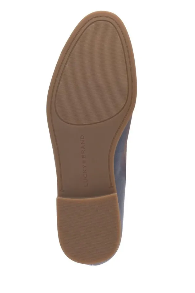 Lucky Brand Fiana Loafer Open Blueturquoise Women Shoes
