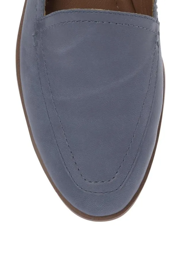 Lucky Brand Fiana Loafer Open Blueturquoise Women Shoes