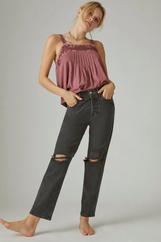 Lucky Brand High Rise 90s Loose Atlas Dest Women Jeans