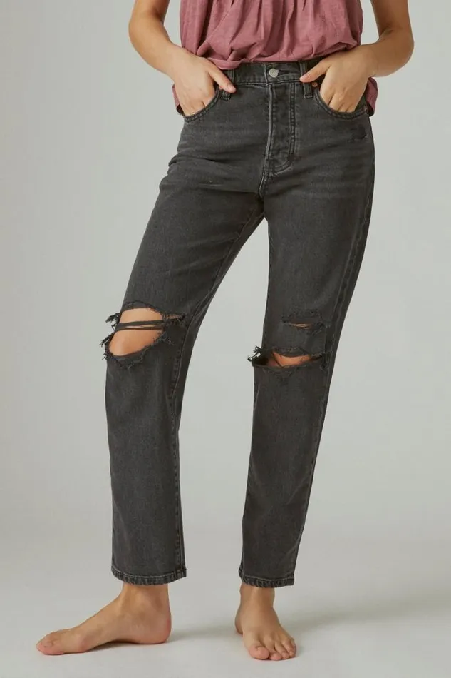 Lucky Brand High Rise 90s Loose Atlas Dest Women Jeans