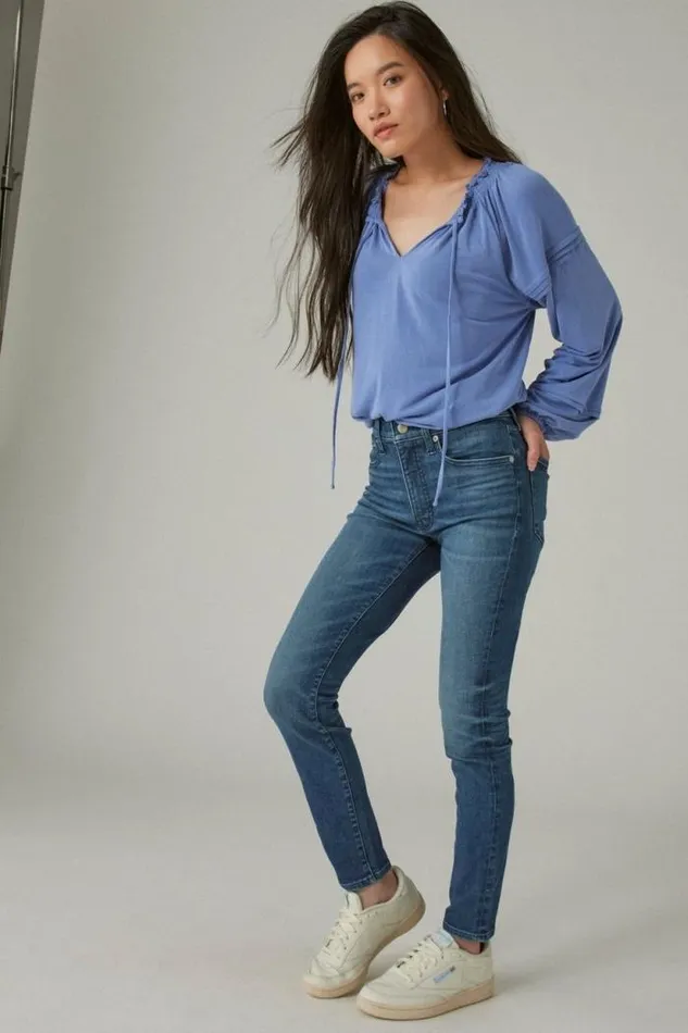 Lucky Brand High Rise Bridgette Skinny Gemini Women Jeans