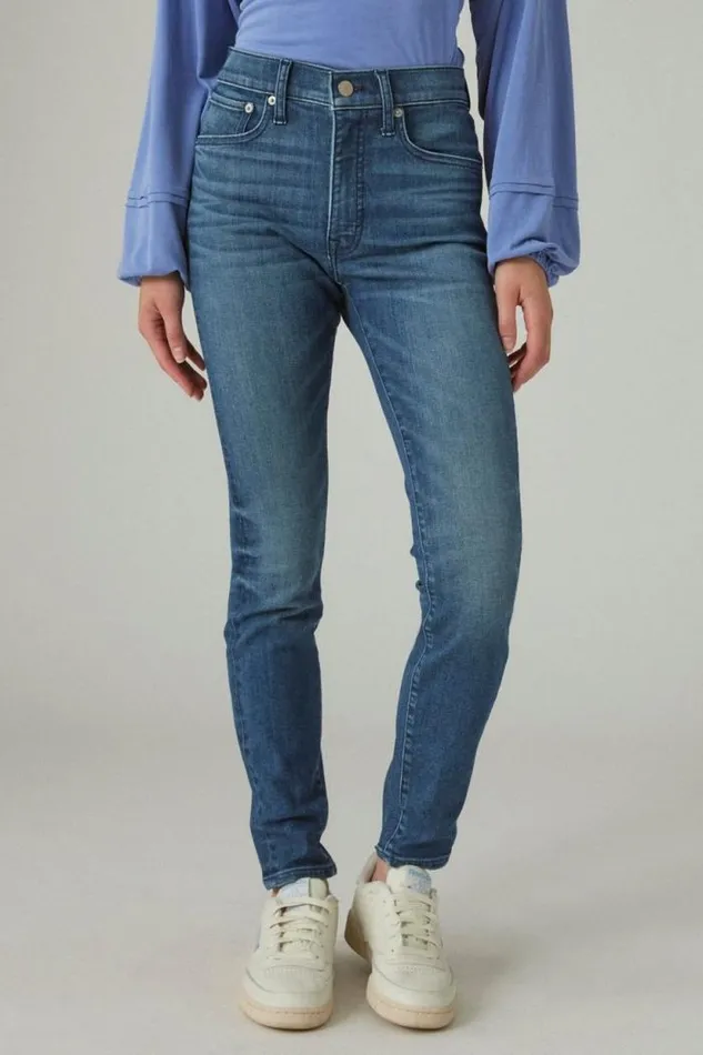 Lucky Brand High Rise Bridgette Skinny Gemini Women Jeans