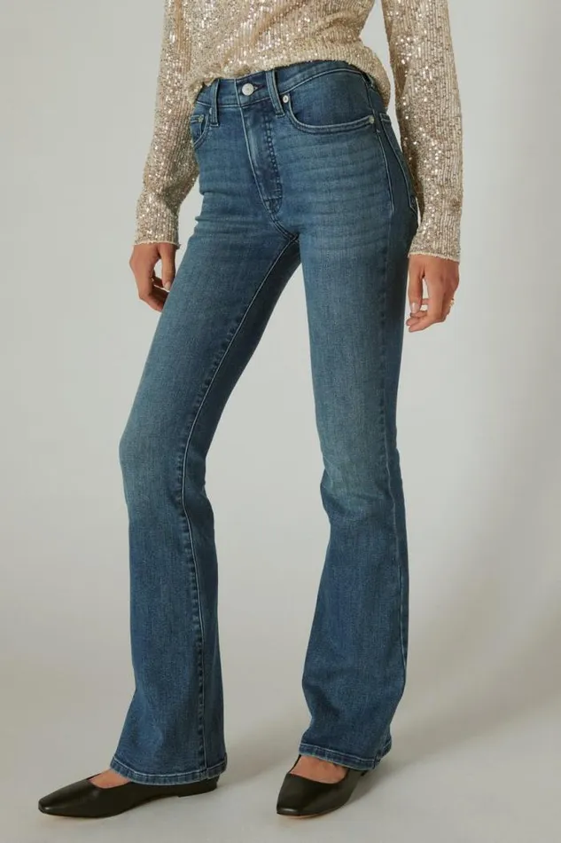 Lucky Brand High Rise Stevie Flare Gemini Women Jeans