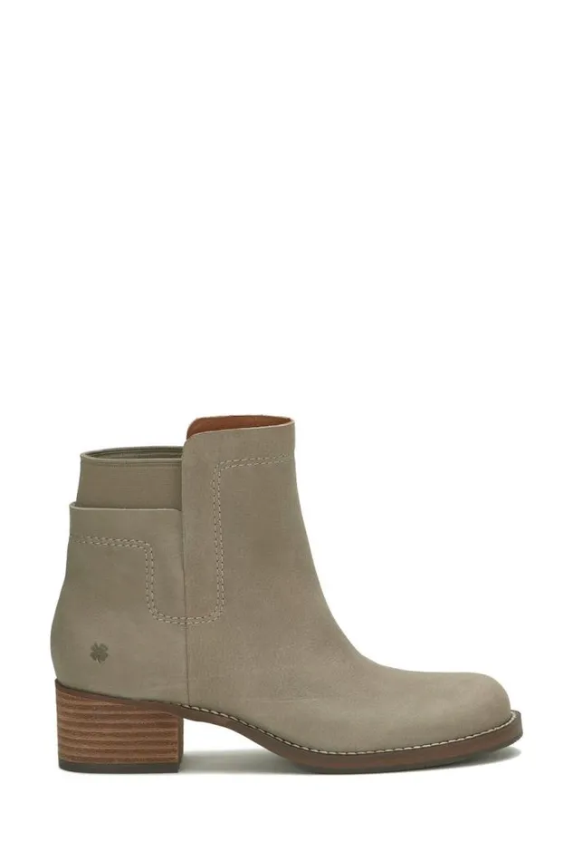 Lucky Brand Hirsi Bootie Open Grey Women Shoes