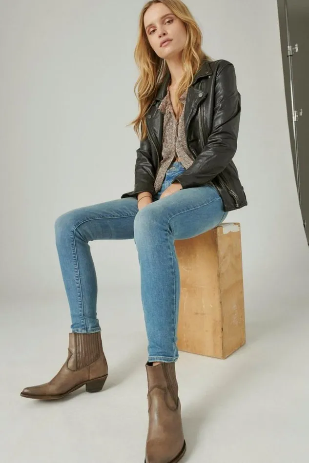 Lucky Brand Low Rise Lizzie Skinny Record Deal Women Jeans