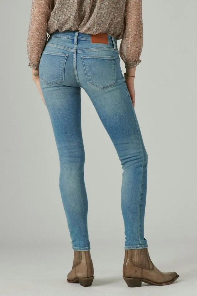 Lucky Brand Low Rise Lizzie Skinny Record Deal Women Jeans