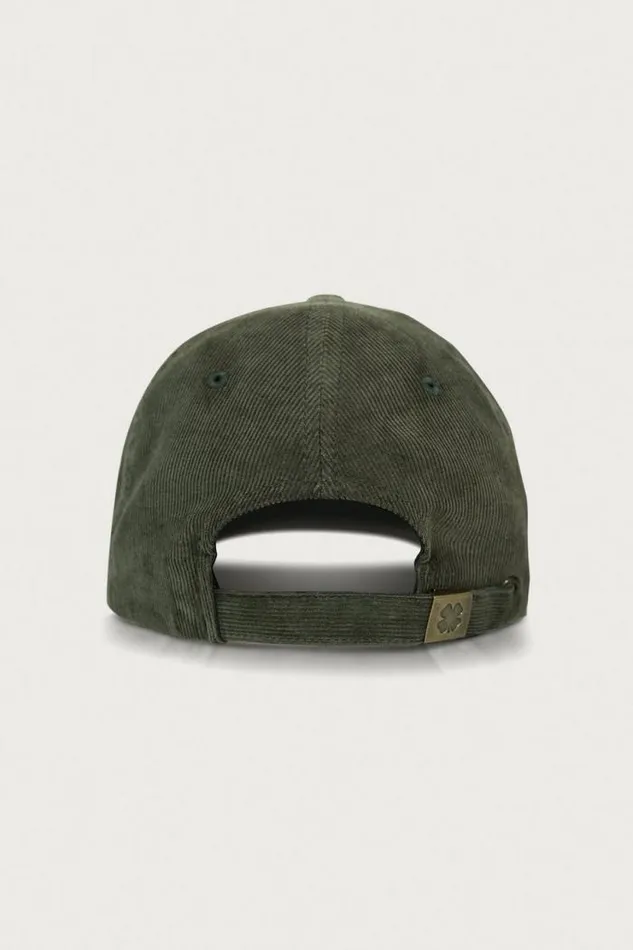 Lucky Brand Lucky Corduroy Baseball Hat Olive Branch MenWomen Hats