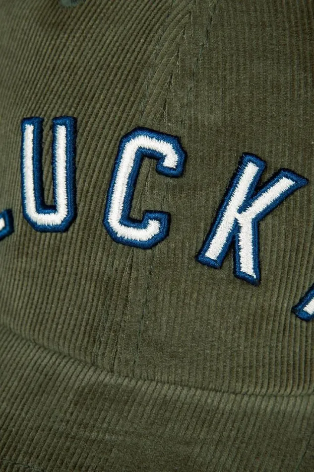 Lucky Brand Lucky Corduroy Baseball Hat Olive Branch MenWomen Hats