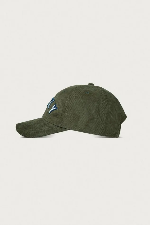 Lucky Brand Lucky Corduroy Baseball Hat Olive Branch MenWomen Hats