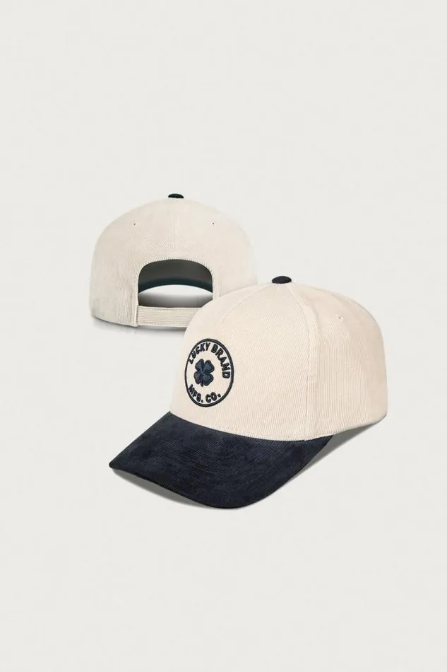 Lucky Brand Lucky Mfg Co Emb Cord Hat Crystal MenWomen Hats