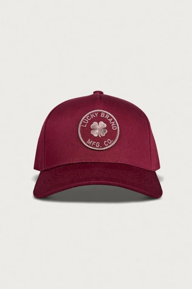 Lucky Brand Lucky Mfg Co Patch Hat Light Pink MenWomen Hats