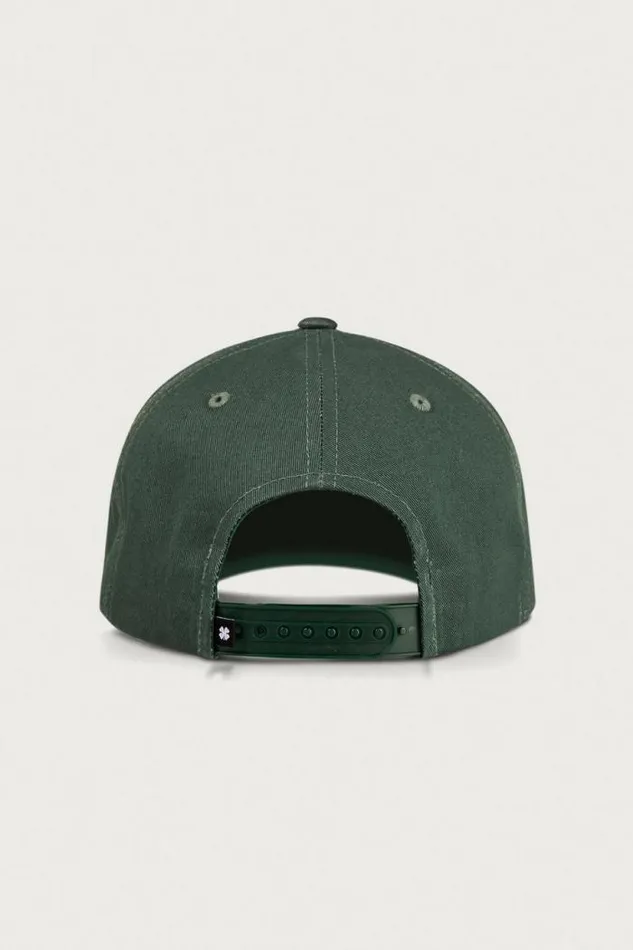 Lucky Brand Lucky Mfg Co Patch Hat Open Green MenWomen Hats