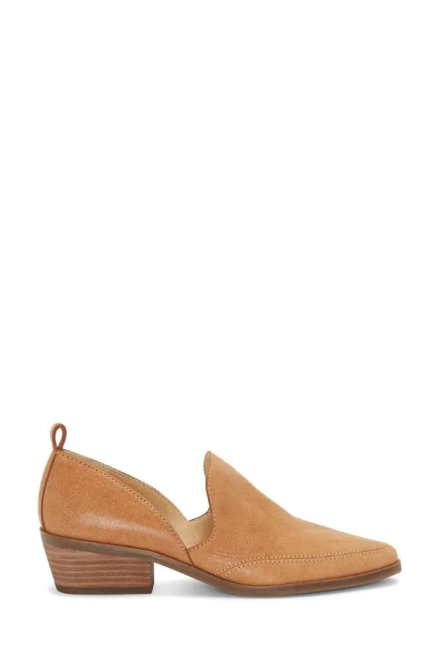 Lucky Brand Mahzan Loafer Open Brownrust Women Shoes