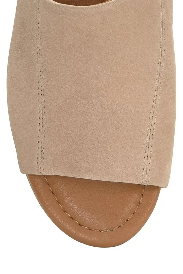 Lucky Brand Malenka Wedge Medium Beige Women Shoes
